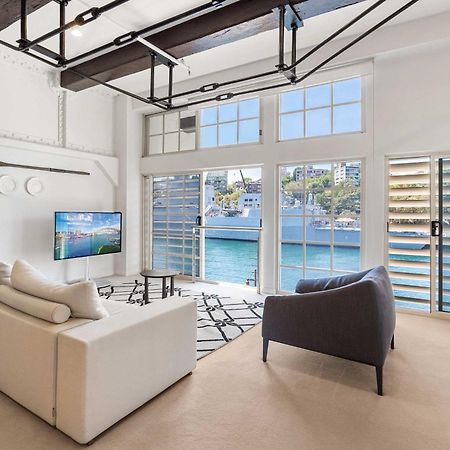 시드니 Spacious Waterfront Luxury At Woolloomooloo Wharf 아파트 외부 사진