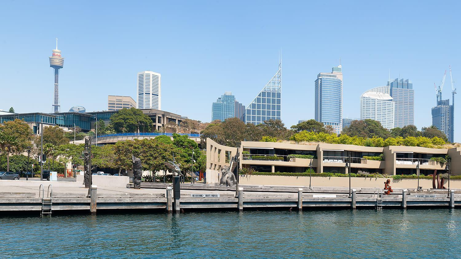 시드니 Spacious Waterfront Luxury At Woolloomooloo Wharf 아파트 외부 사진